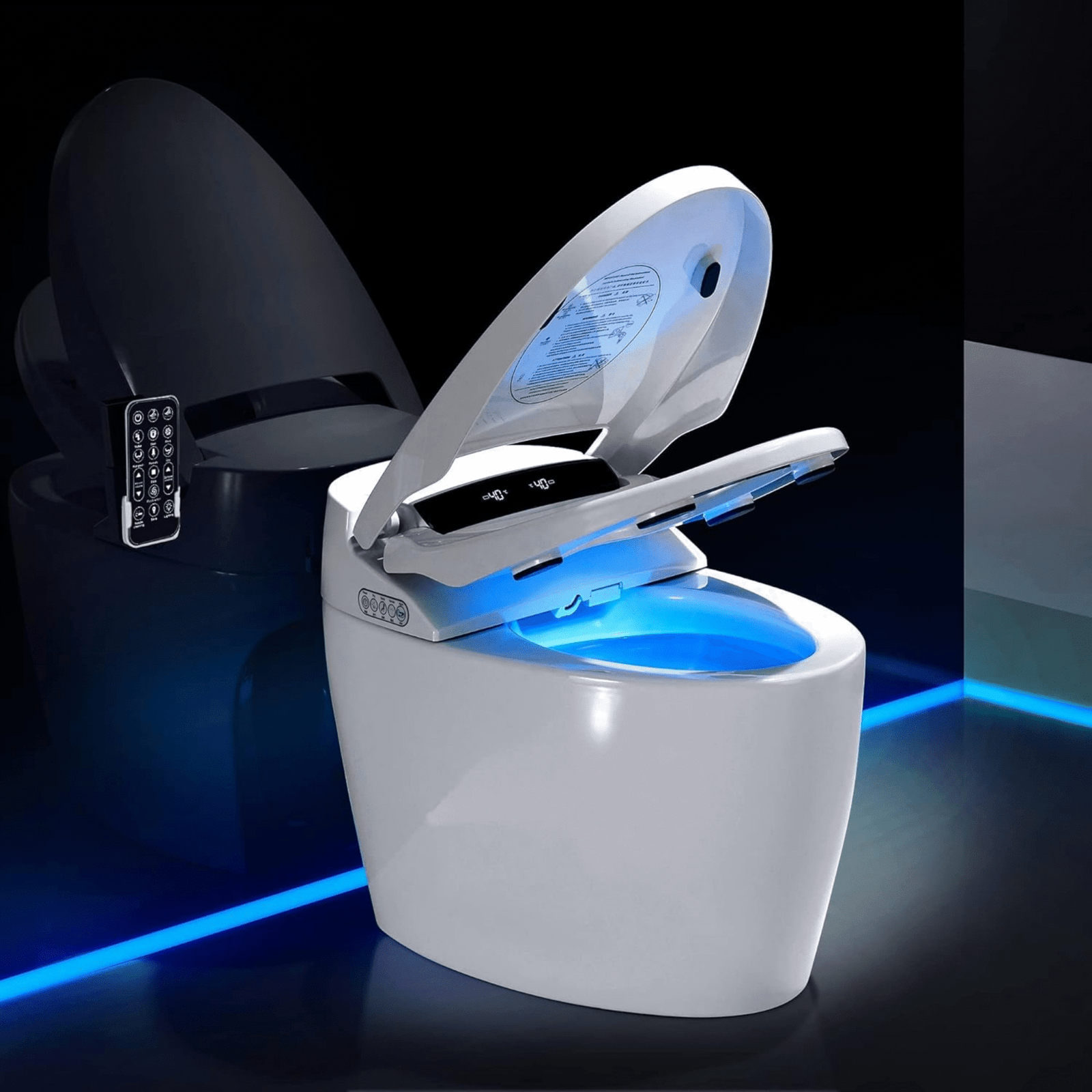 Smart Toilet One-Piece with Heated Bidet - Image 2