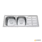 stainless-steel-kitchen-sink-with-drainboard