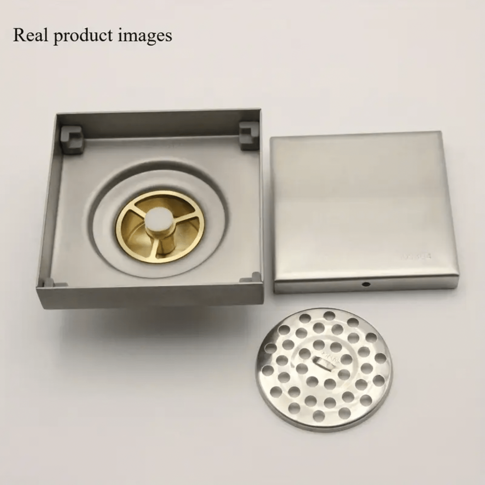 Brushed Nickel Stainless Steel Shower Drain - Image 2