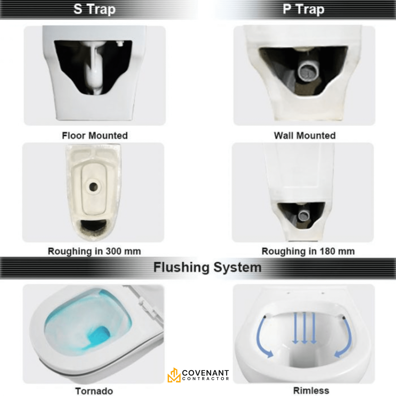 Black Line One-Piece Toilet – Modern Matte Black Bathroom Centerpiece - Image 2