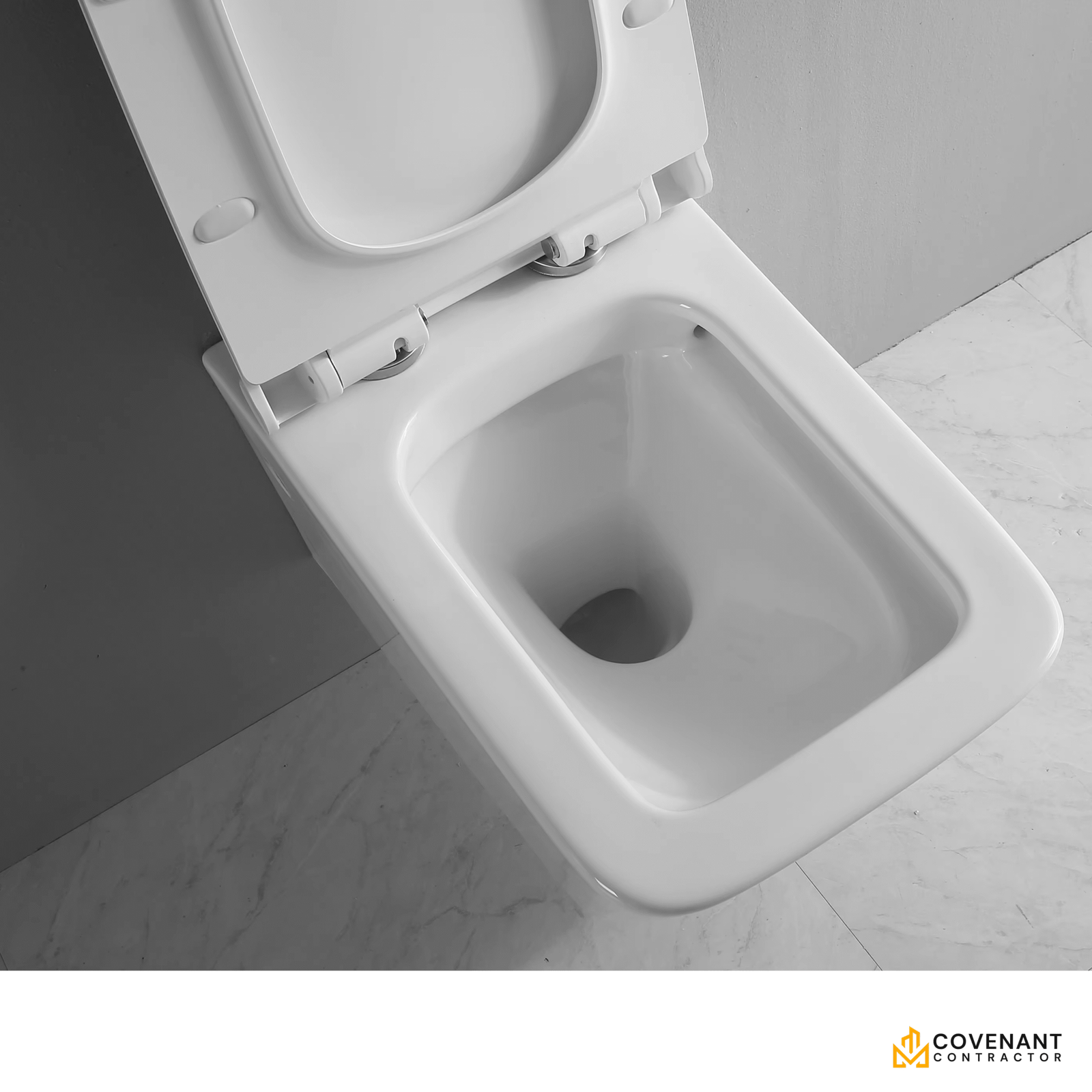 Contemporary Back-to-Wall Toilet Pan - Image 6