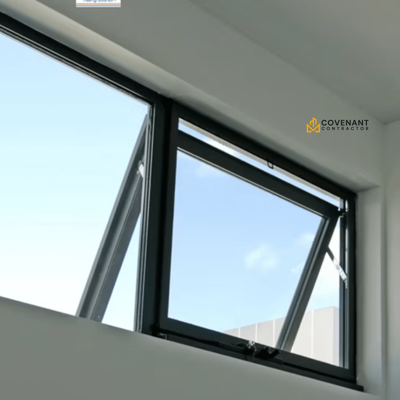 Prefabricated High-Quality Aluminum Awning Windows with Double Glass - Image 3