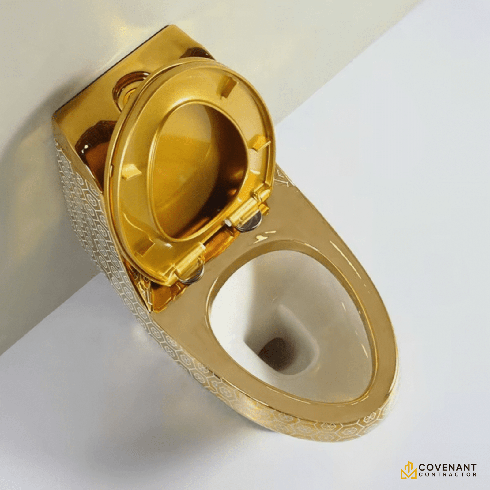 Royal Luxury Electroplated Gold Toilet - Image 5