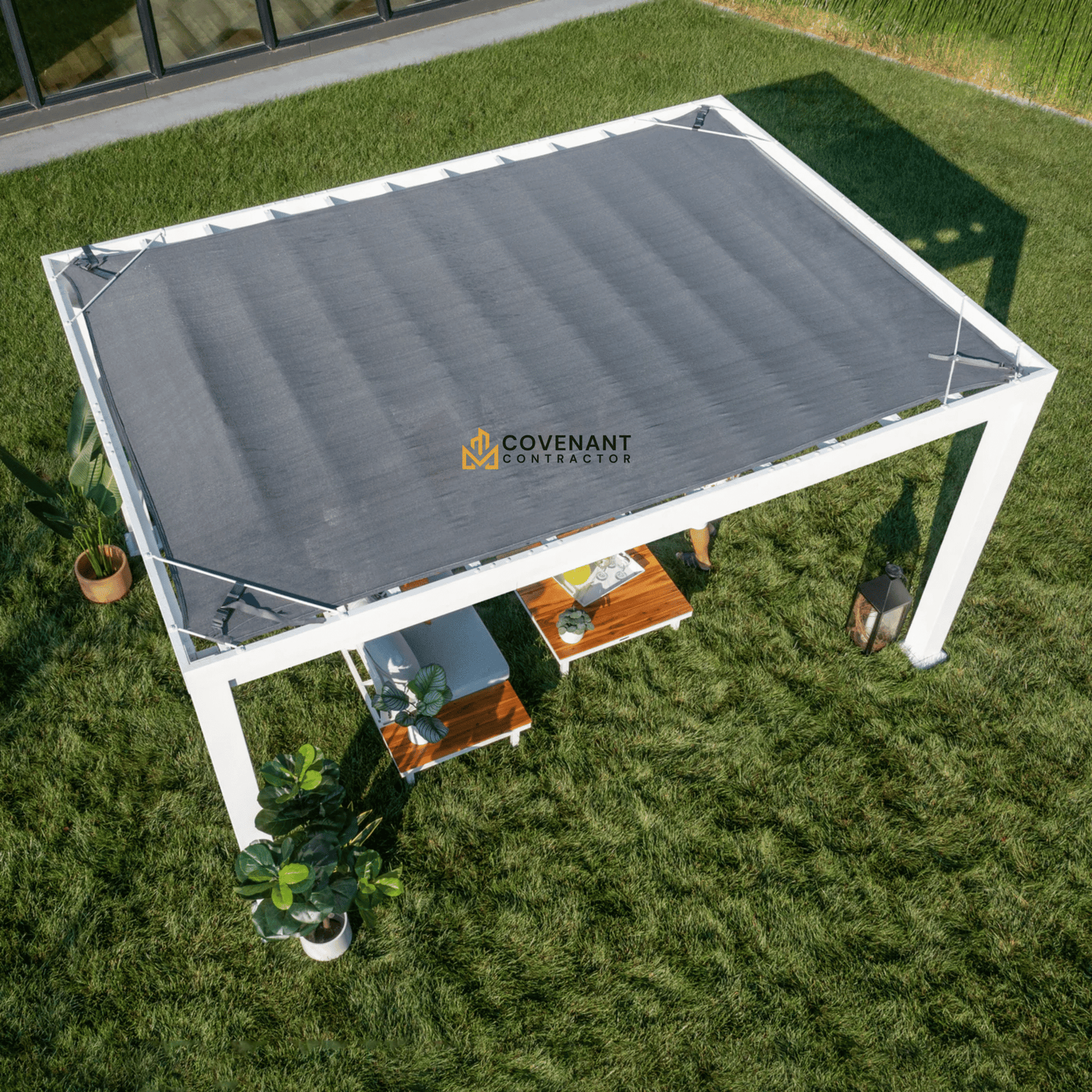 Windham 14'x10' Steel Pergola