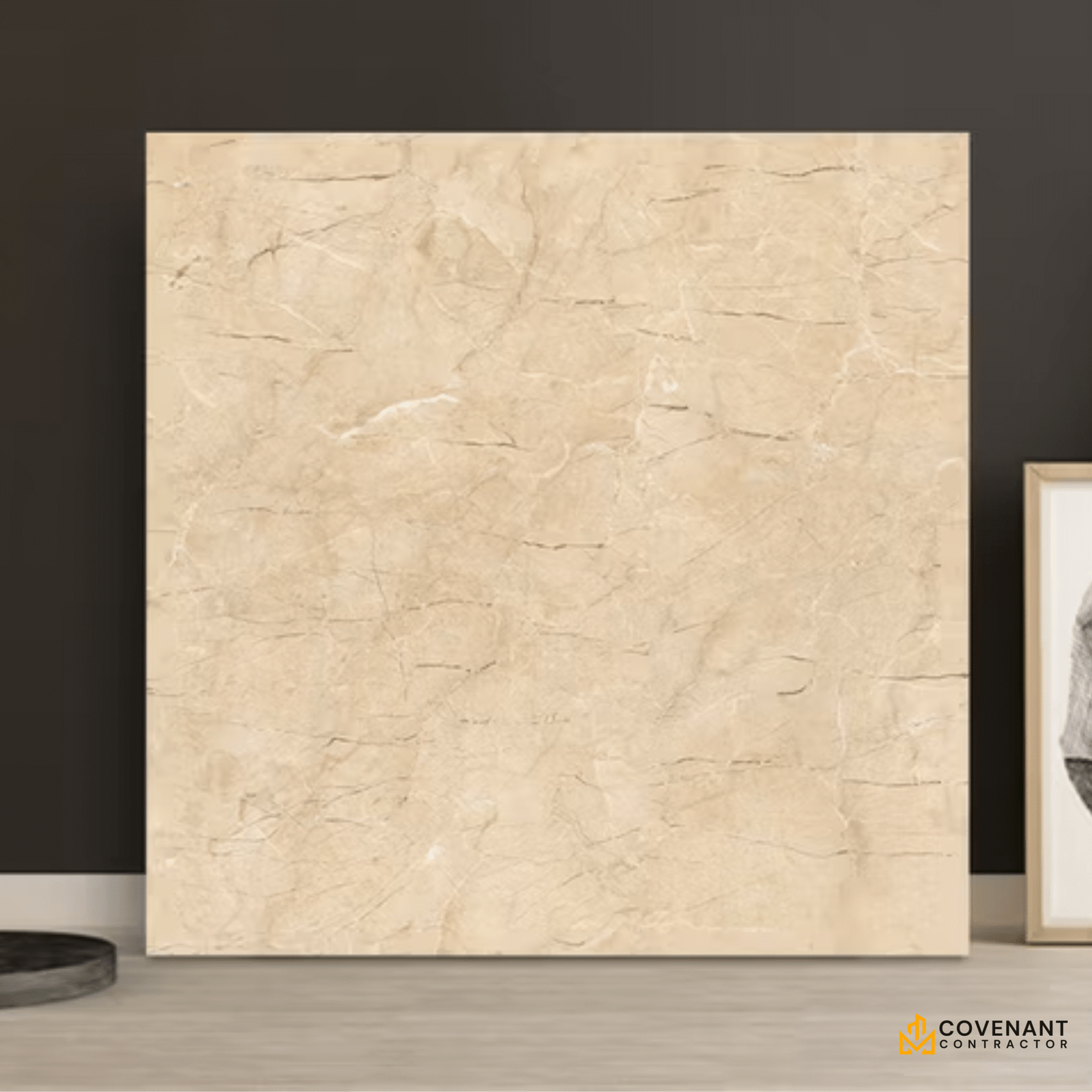 1000x1000mm Polished Glazed Porcelain Tile - Foshan Outdoor Grade - Image 3