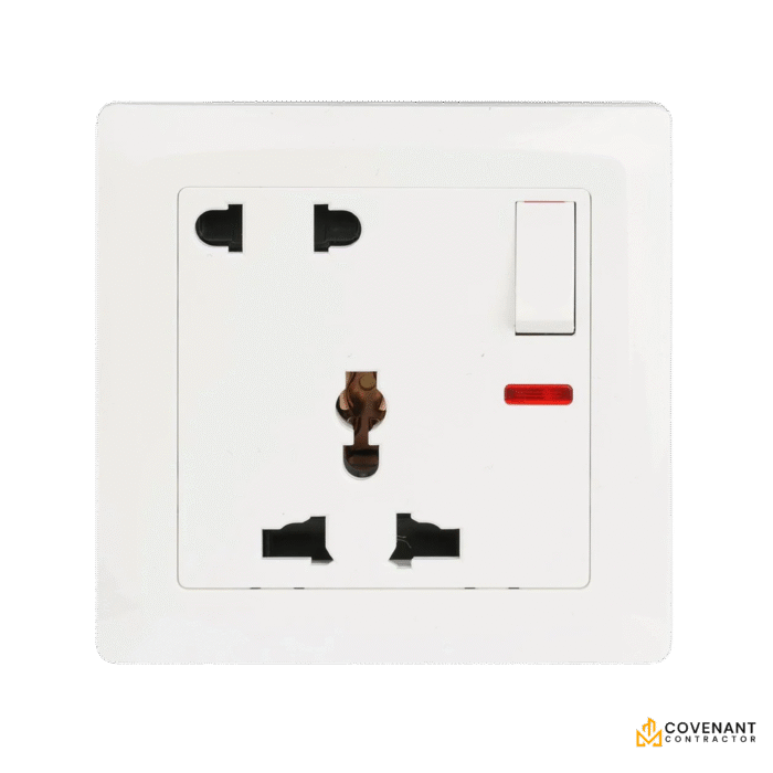 Universal Socket Outlet TWS-212D – Multi-Standard Power Solution