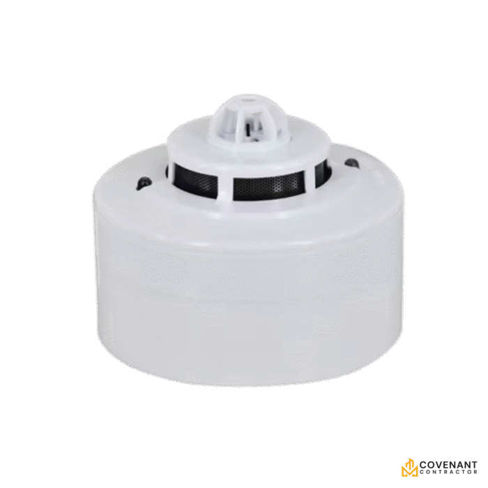 Dual-Sensor Smoke & Heat Detector – Advanced Fire Protection