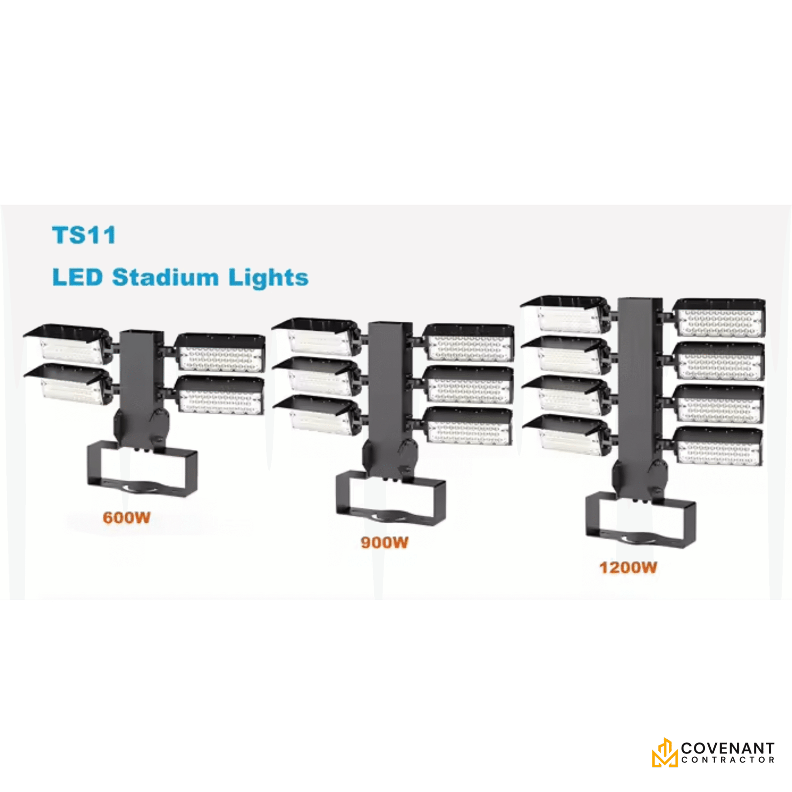 IK10 IP66 Ultra-Durable LED Flood Light – Professional-Grade Outdoor Waterproof Lighting - Image 4