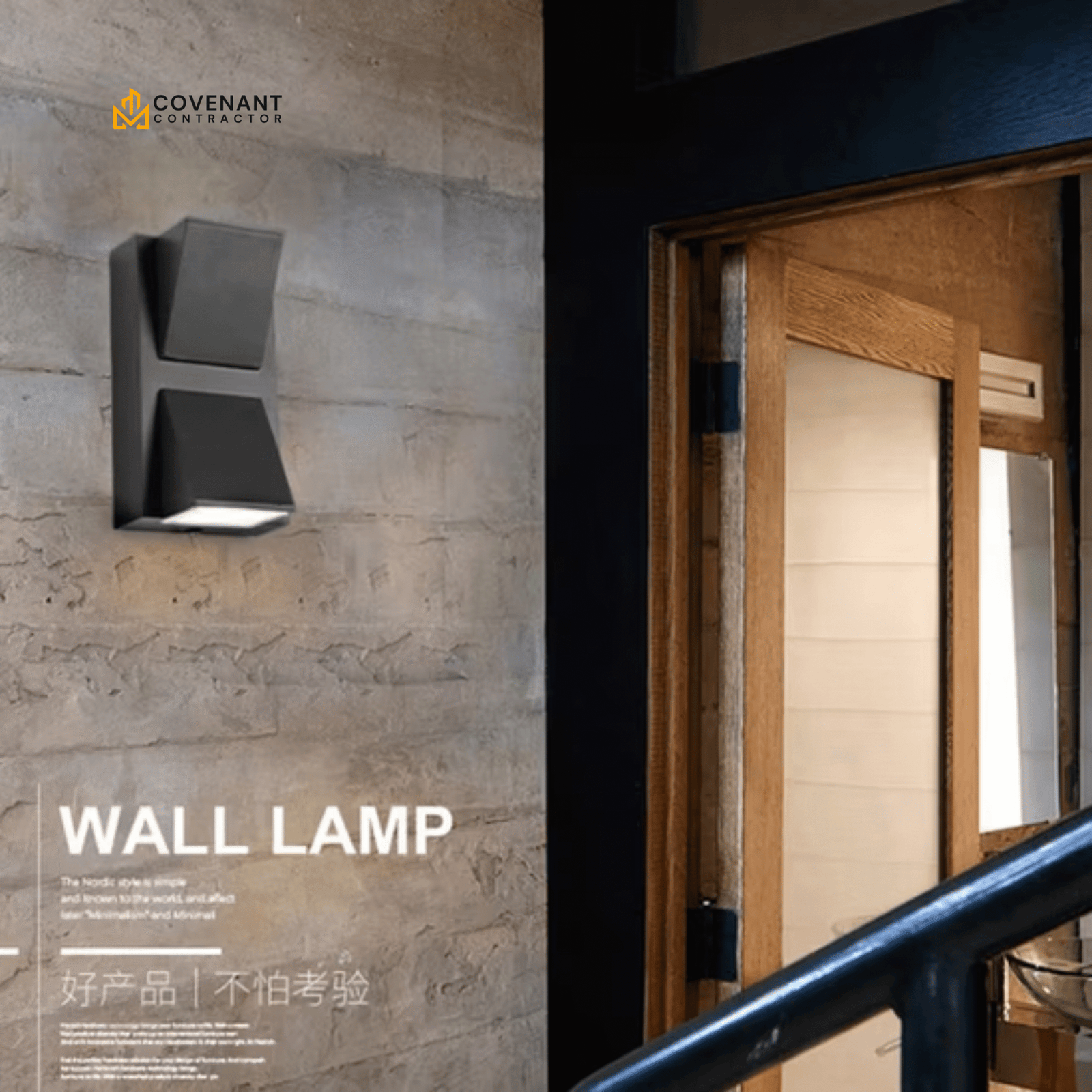 Commercial-Grade Up/Down LED Wall Light