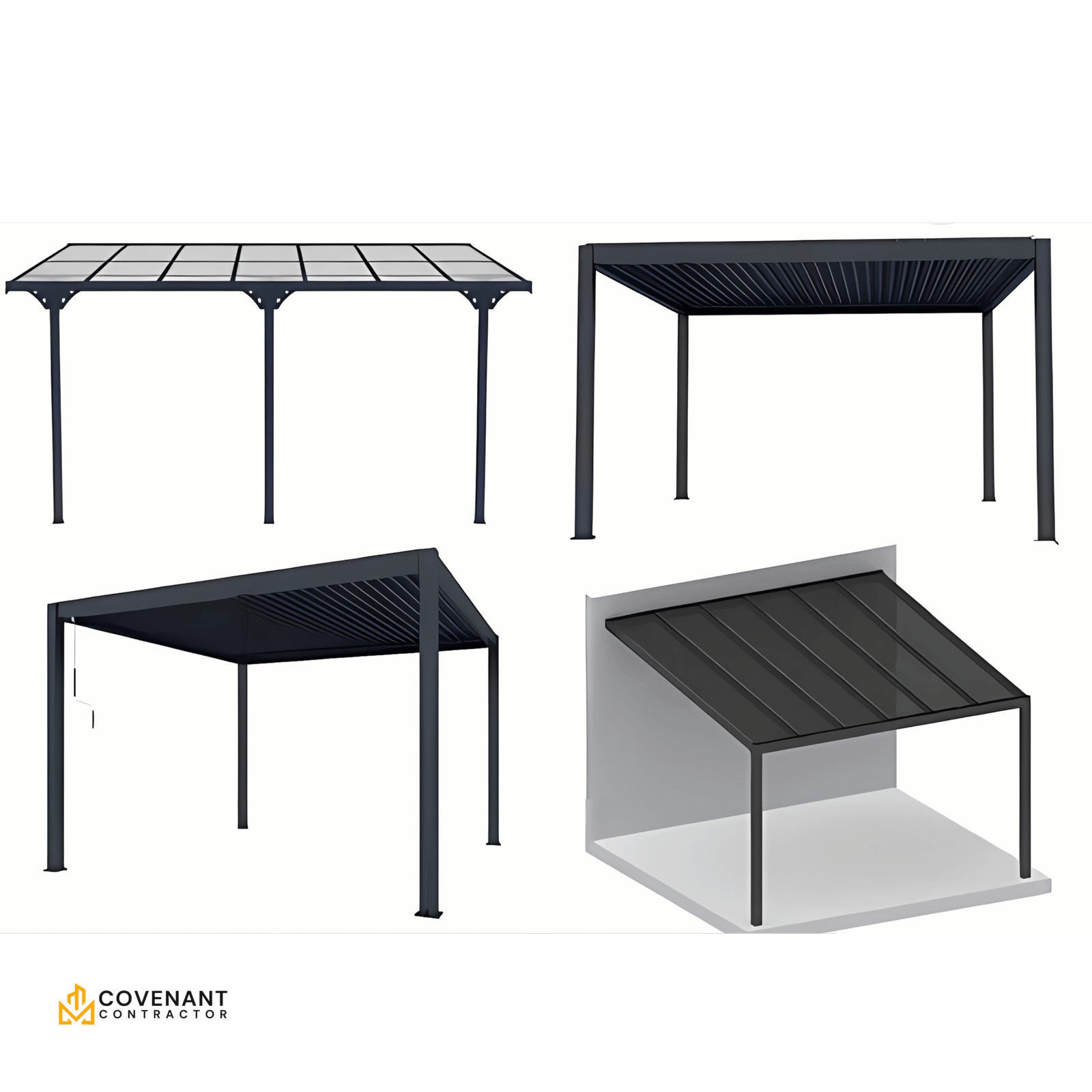 Premium Aluminum Louvered Pergola