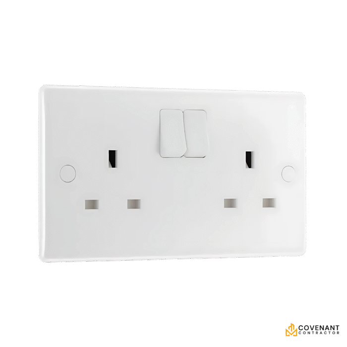 Nexus 800 Series Double Switched Socket