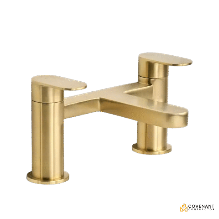 Highgate Bath Filler - Brushed Brass