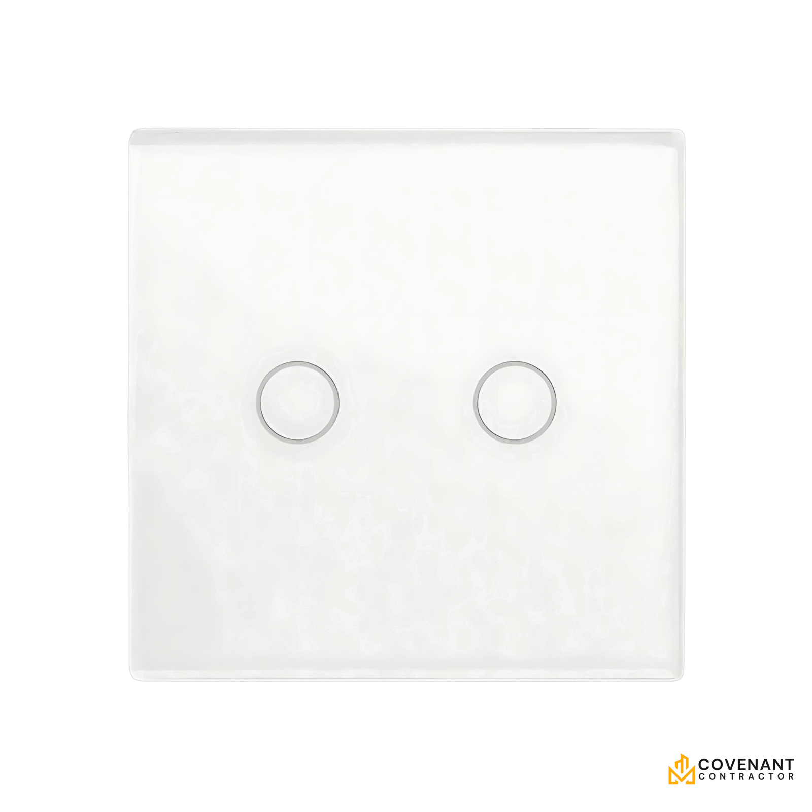 Smart Wi-Fi Dual Circuit Touch Light Switch – Voice & App Enabled