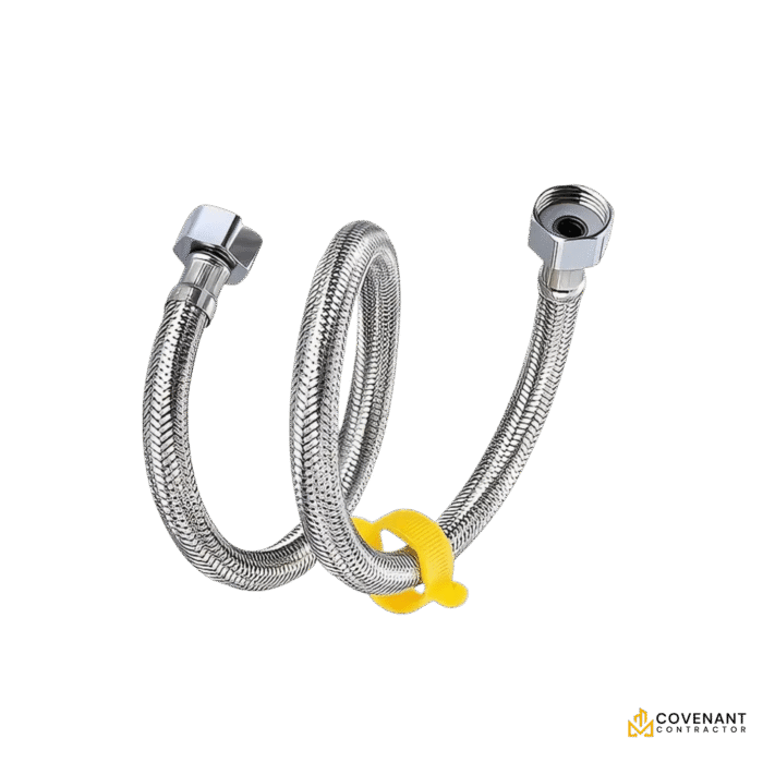 1/2-inch Stainless Steel Braided Faucet Hose