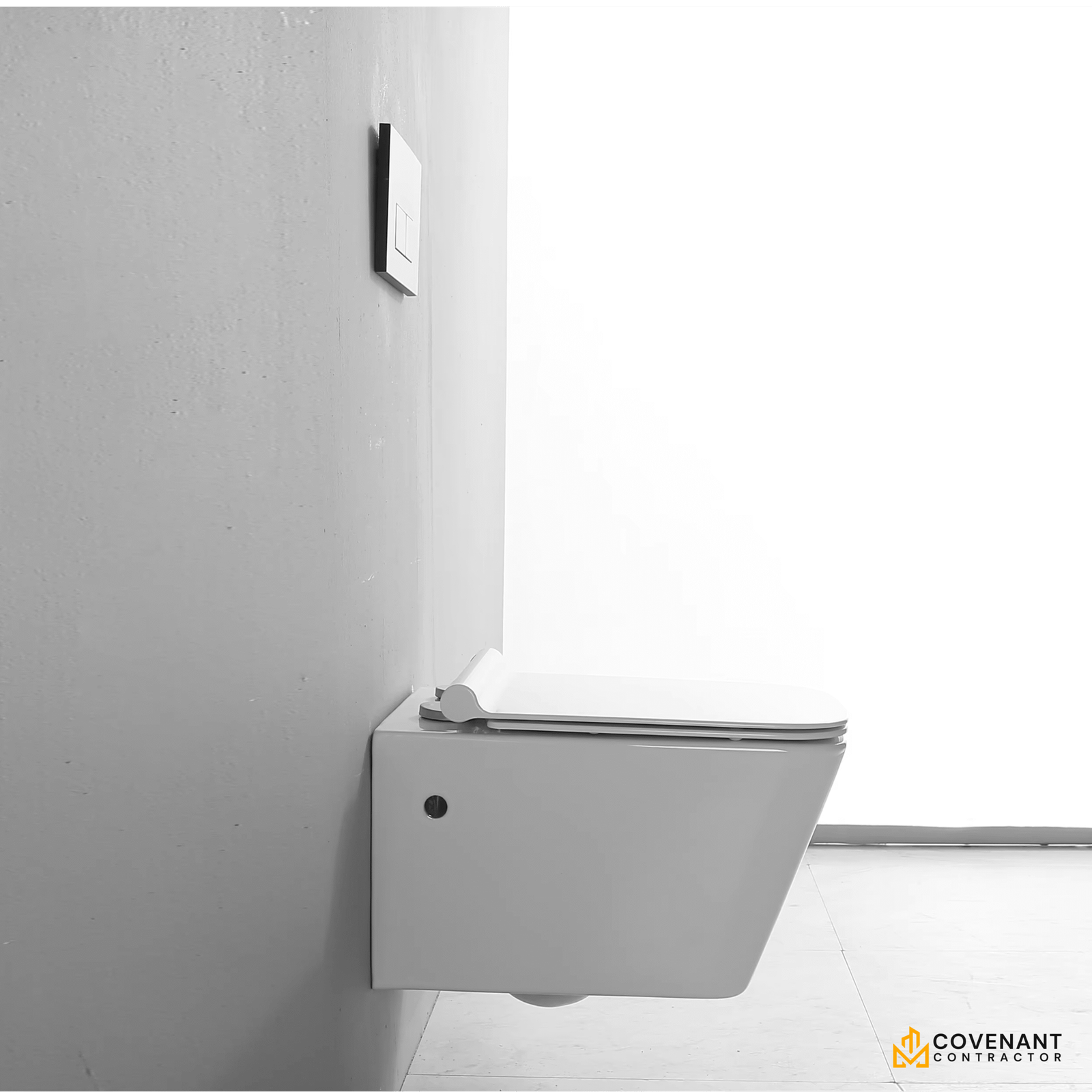 Contemporary Back-to-Wall Toilet Pan - Image 3