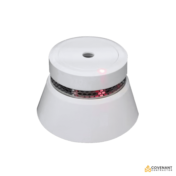 Battery-Powered Photoelectric Smoke Alarm