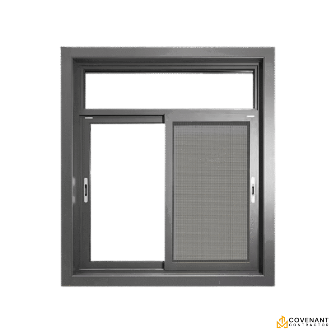 powder-coated-aluminum-sliding-windows-with-double-glazed-tempered-glass-flyscreen