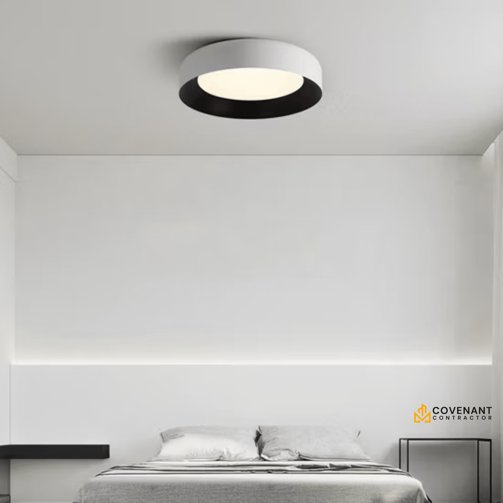 Mid-Century Modern LED Ceiling Light