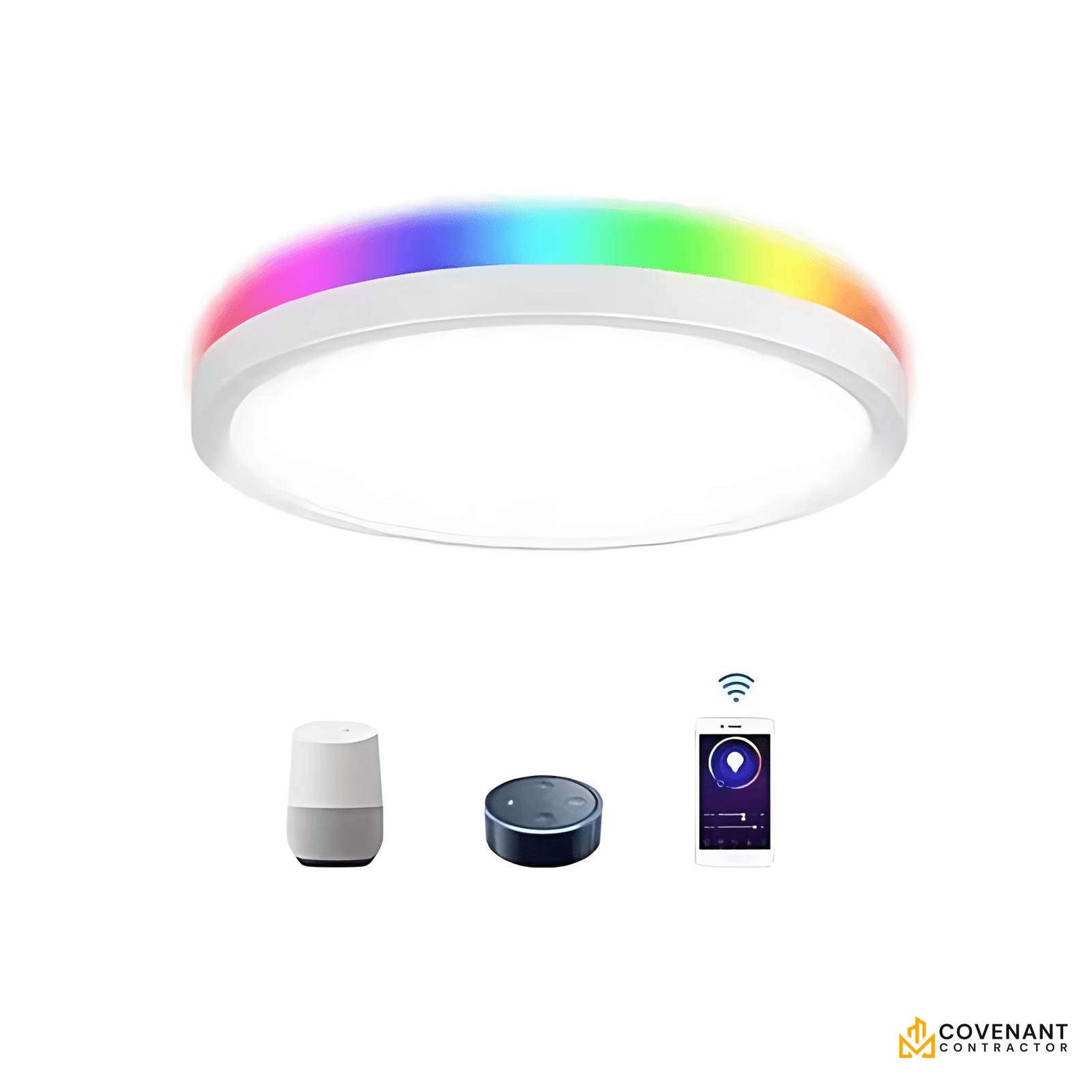 Slim Tuya WiFi Smart Ceiling Light - Image 2