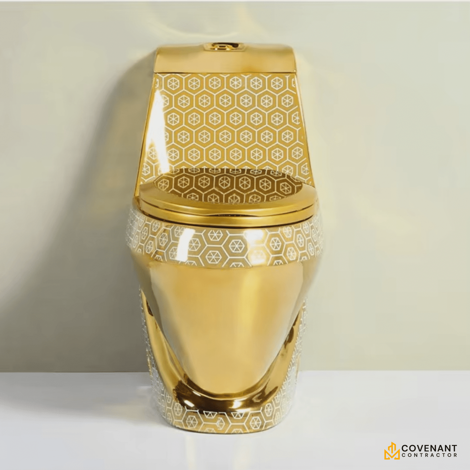 Royal Luxury Electroplated Gold Toilet - Image 2