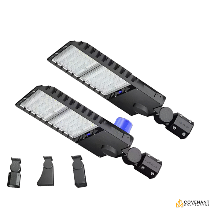 Pro LED Parking Lot Lights – Commercial-Grade 100W-400W Solar & Wired Options