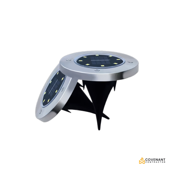 Brightenlux Solar Disk Light Set (4-Pack)