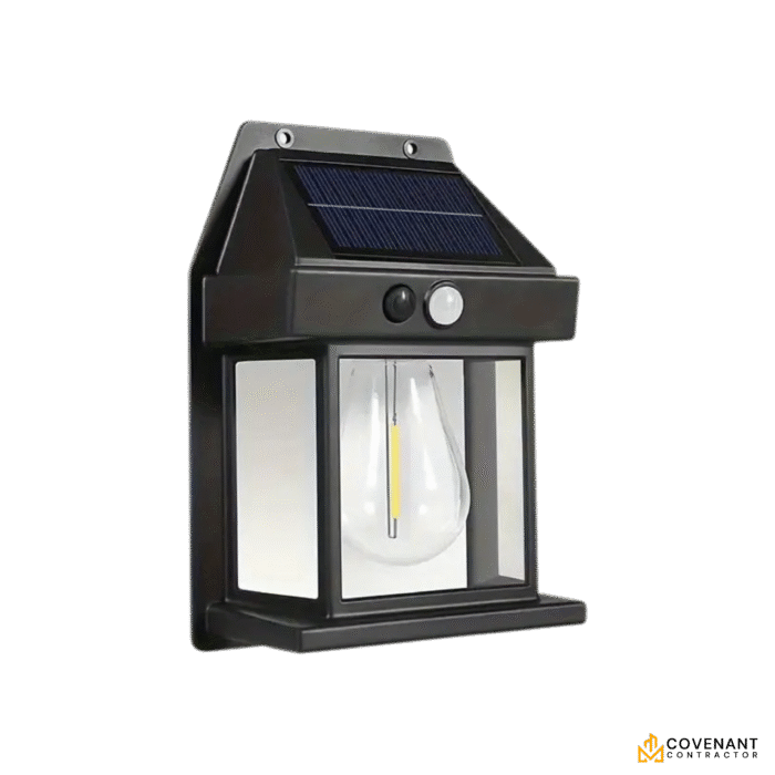 6-Pack Solar Wall Lights – IP65 Waterproof with 3 Lighting Modes & Motion Sensor