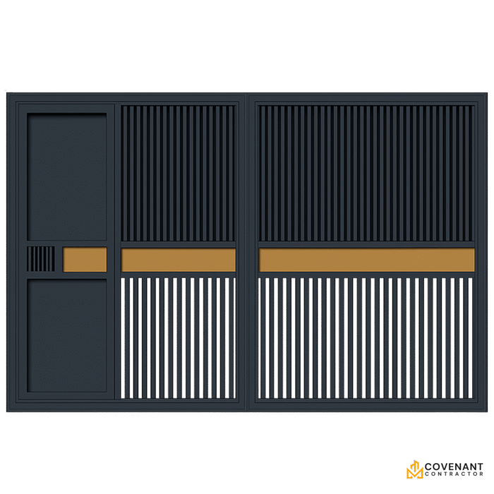 Luxury Villa Courtyard Gate