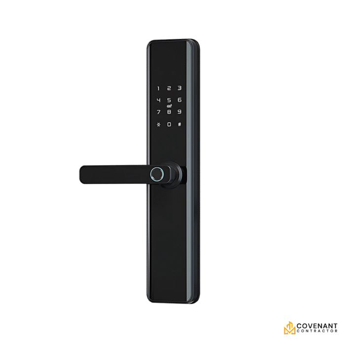 K1 Tuya SmartLock – Long-Body Commercial-Grade Smart Door Lock (No Cam)