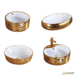 custom-floral-gold-countertop-basin