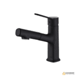 matte-black-basin-faucet-with-pull-out-sprayer