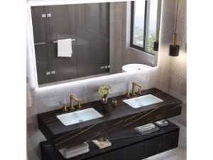 Black Cabinet Basin