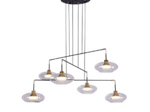 Lyustra LED 7015-6 6x8W 3500K BLACK