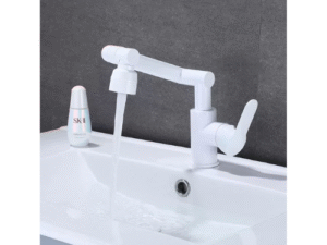 White Plastic Faucet